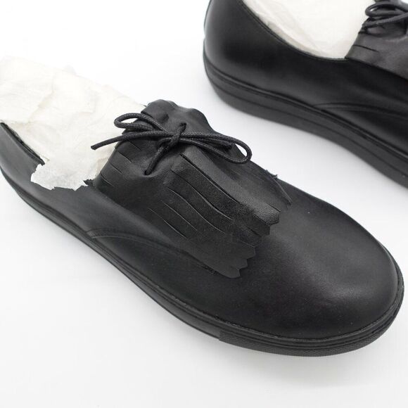 BNIB - Atelje 71 Textured Leather Slip On Sneakers - Picture 1 of 8